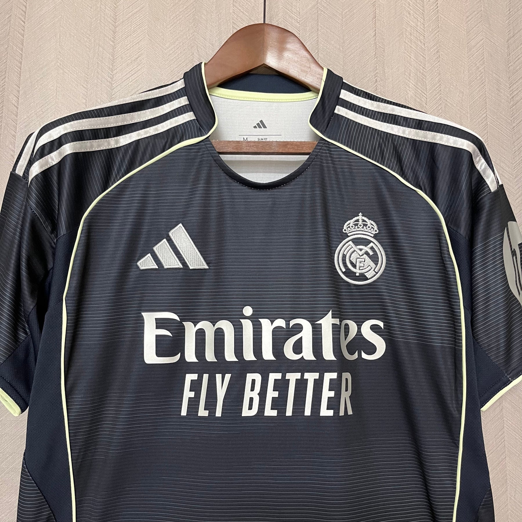 Camisa do Real Madrid Away 25/26 Preta