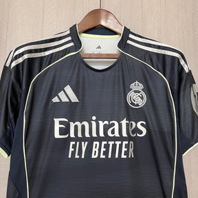 Camisa do Real Madrid Away 25/26 Preta