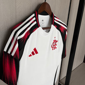 Camisa Flamengo II 2025  Torcedor Adidas Masculina - Branco
