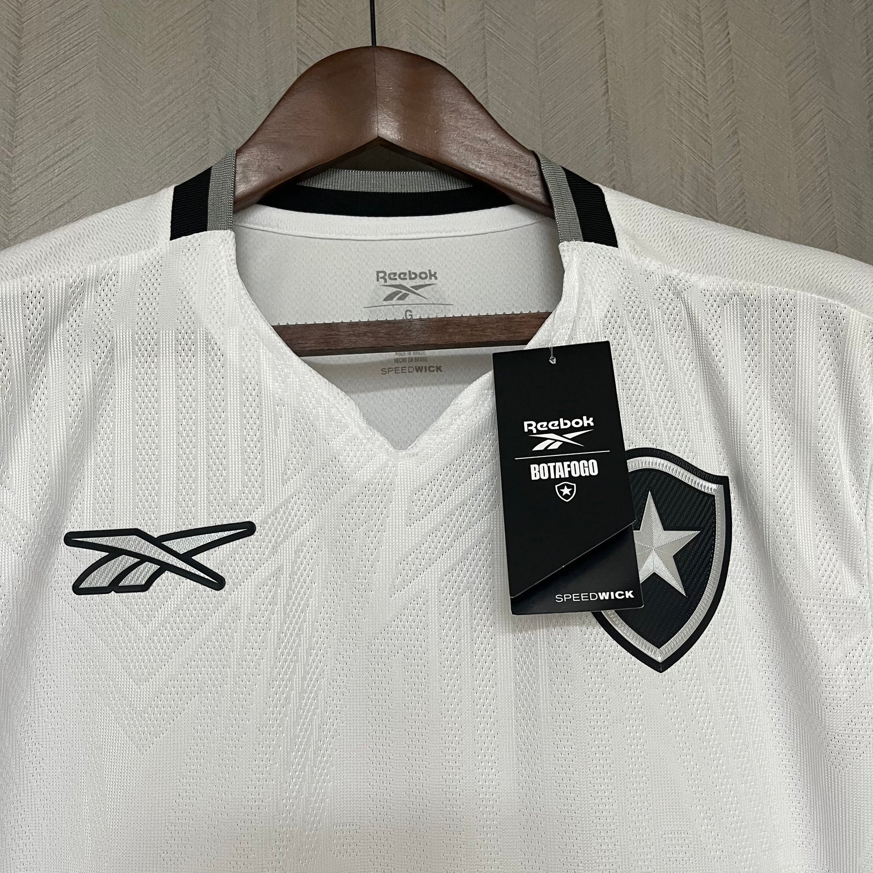 Camisa Reebok Botafogo 24/25 Casa -  Branca