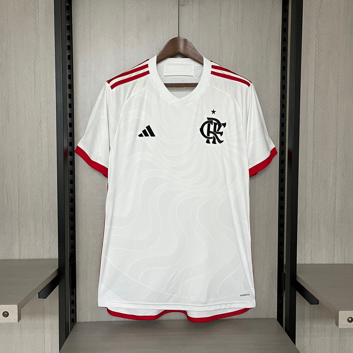 Camisa Flamengo II 24/25 s/n° Torcedor Adidas Masculina - Branco