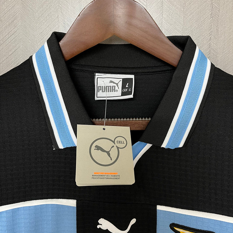 Camisa Retro Lazio Puma Away 1998 Preto
