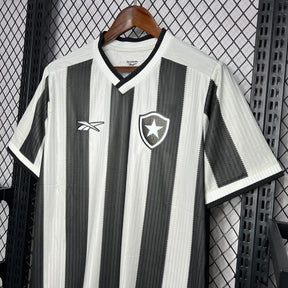 Camisa Reebok Botafogo 24/25 Casa - Preta e Branca