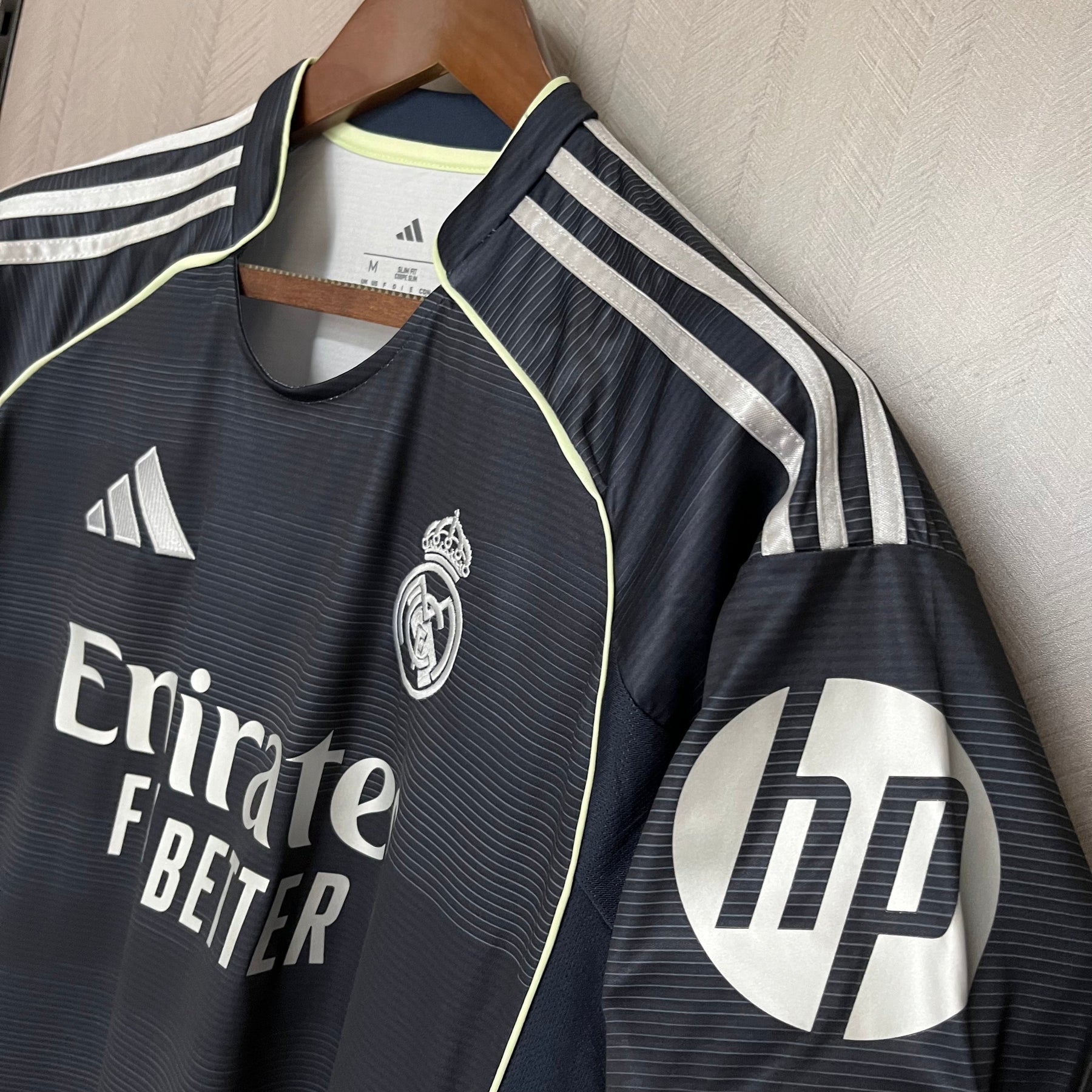 Camisa do Real Madrid Away 25/26 Preta