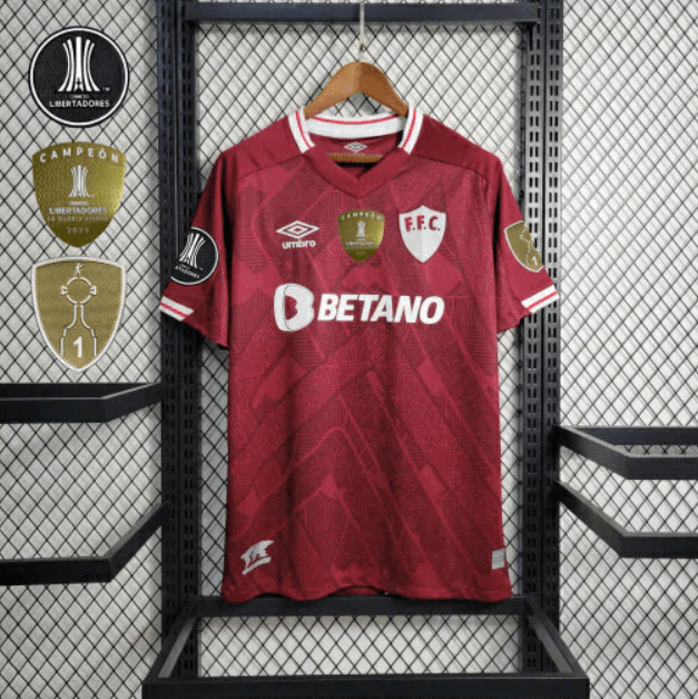 Fluminense - 2023/24 Fora - Com todos os Patches