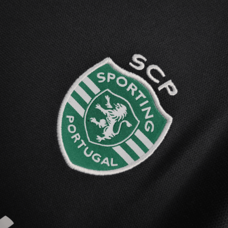 Kit Infantil Sporting  24/25 Preto