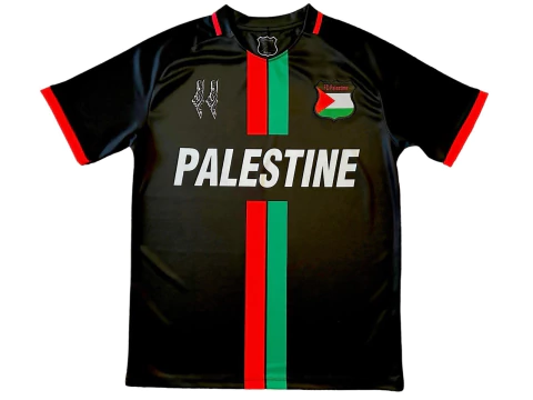 Camisa Palestina 2023/24 (Club Desportivo Palestino) - Torcedor Masculina - Preta